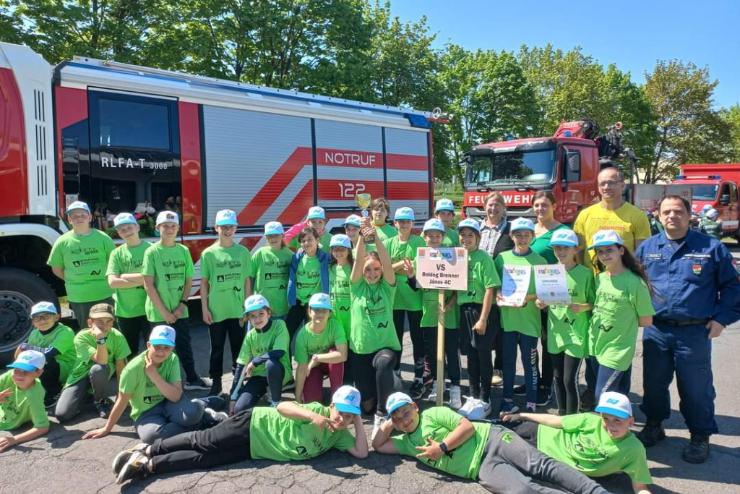 Magyar dikok sikere a Safety tour katasztrfavdelmi versenyen